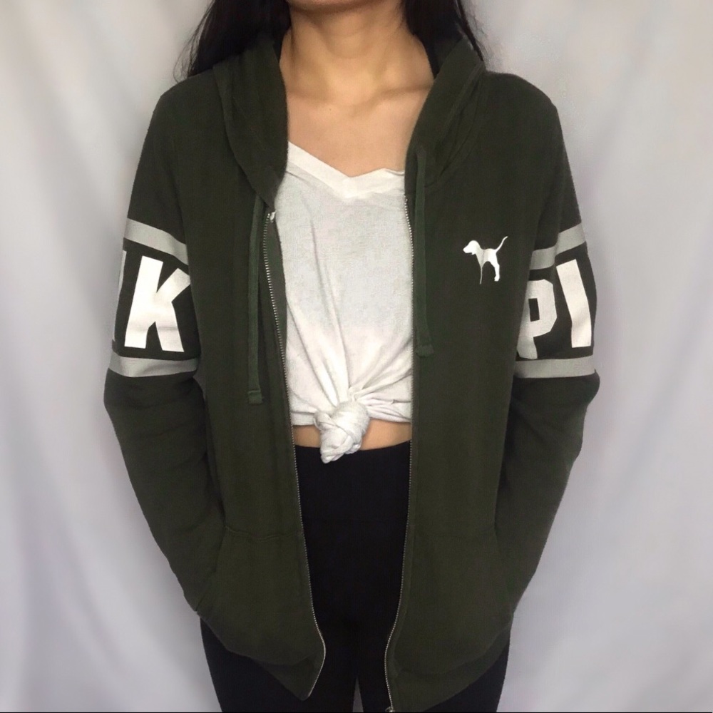 VS PINK full-zip hoodie
